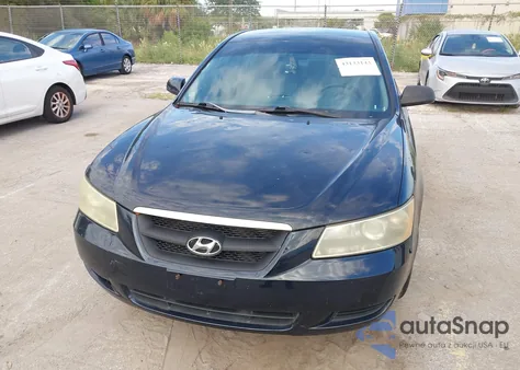 2008 Hyundai Sonata Gls z USA, uszkodzony, nr VIN 5NPET46C78H297658